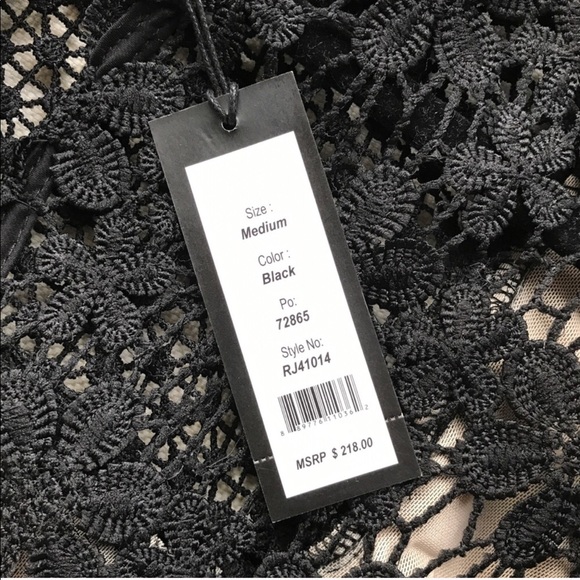 ‼️LAST ONE 👉🏼 ROMEO+JULIET Black Lace Dress - Picture 5 of 7